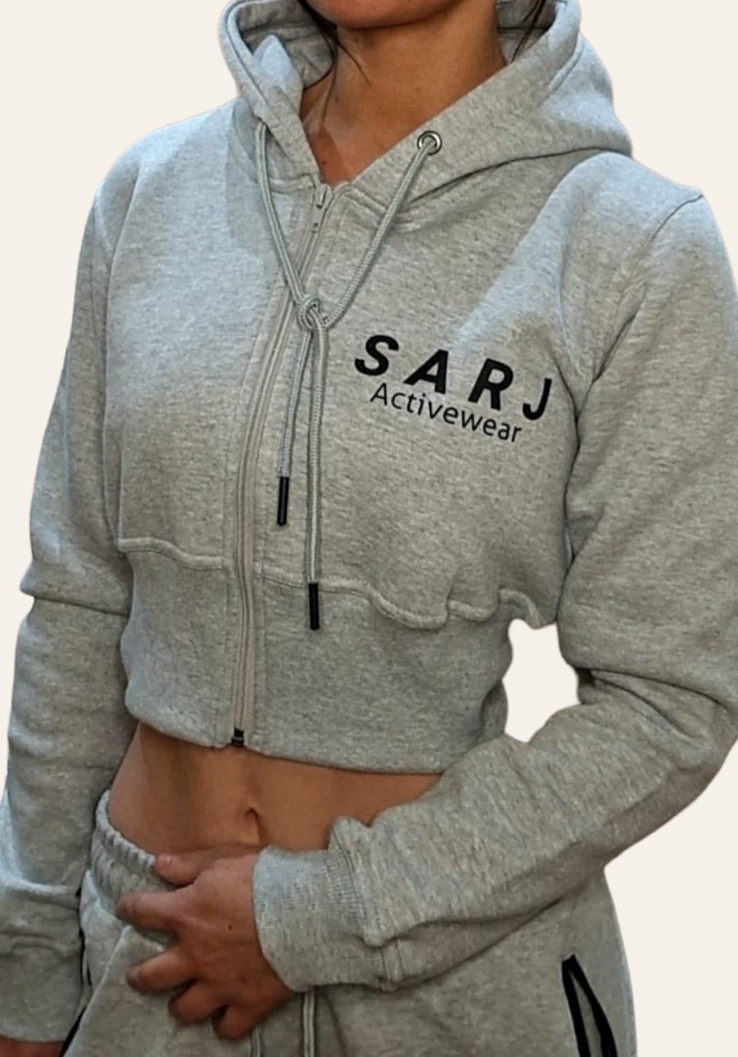 Woman’s crop hoody