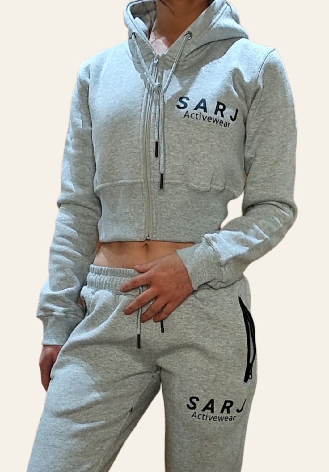 Woman’s crop hoody